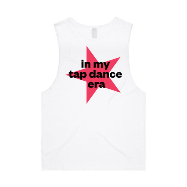 Tap Dance Era White Singlet Thumbnail