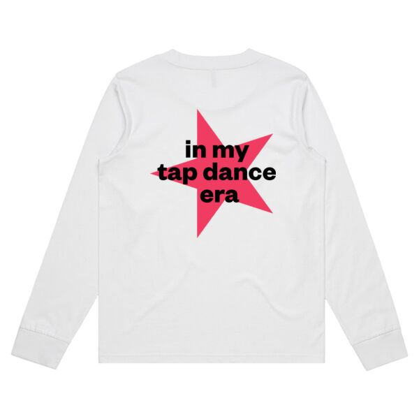 Tap Dance Era White Long Sleeve Thumbnail